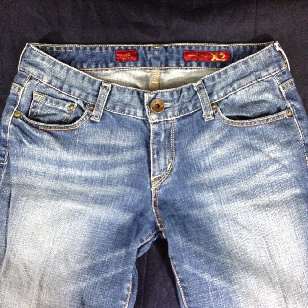 X2 Bootcut Blue Jeans W10, Sz 6L,28x32 - Picture 2 of 11